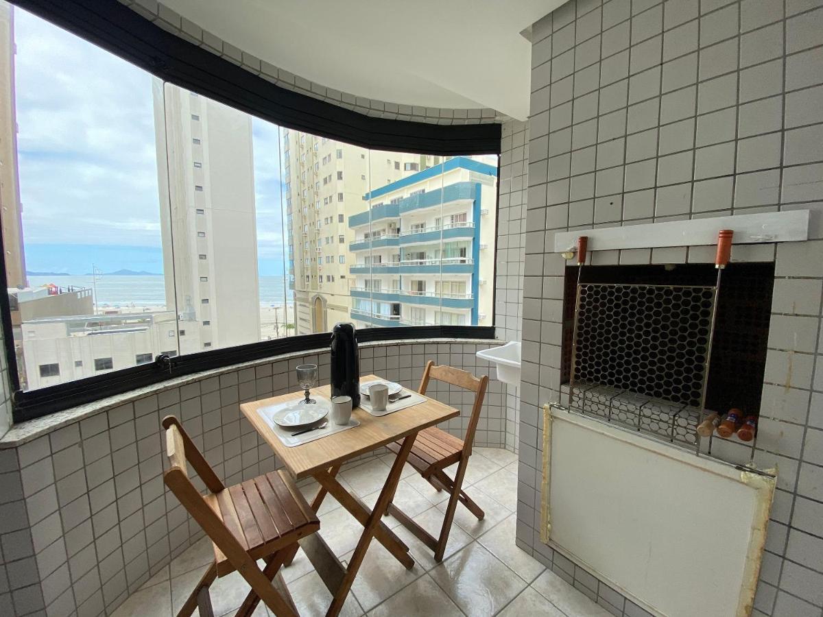 Dca51 - Pe Na Areia, Churrasqueira, 2 Garagens Balneário Camboriú 외부 사진